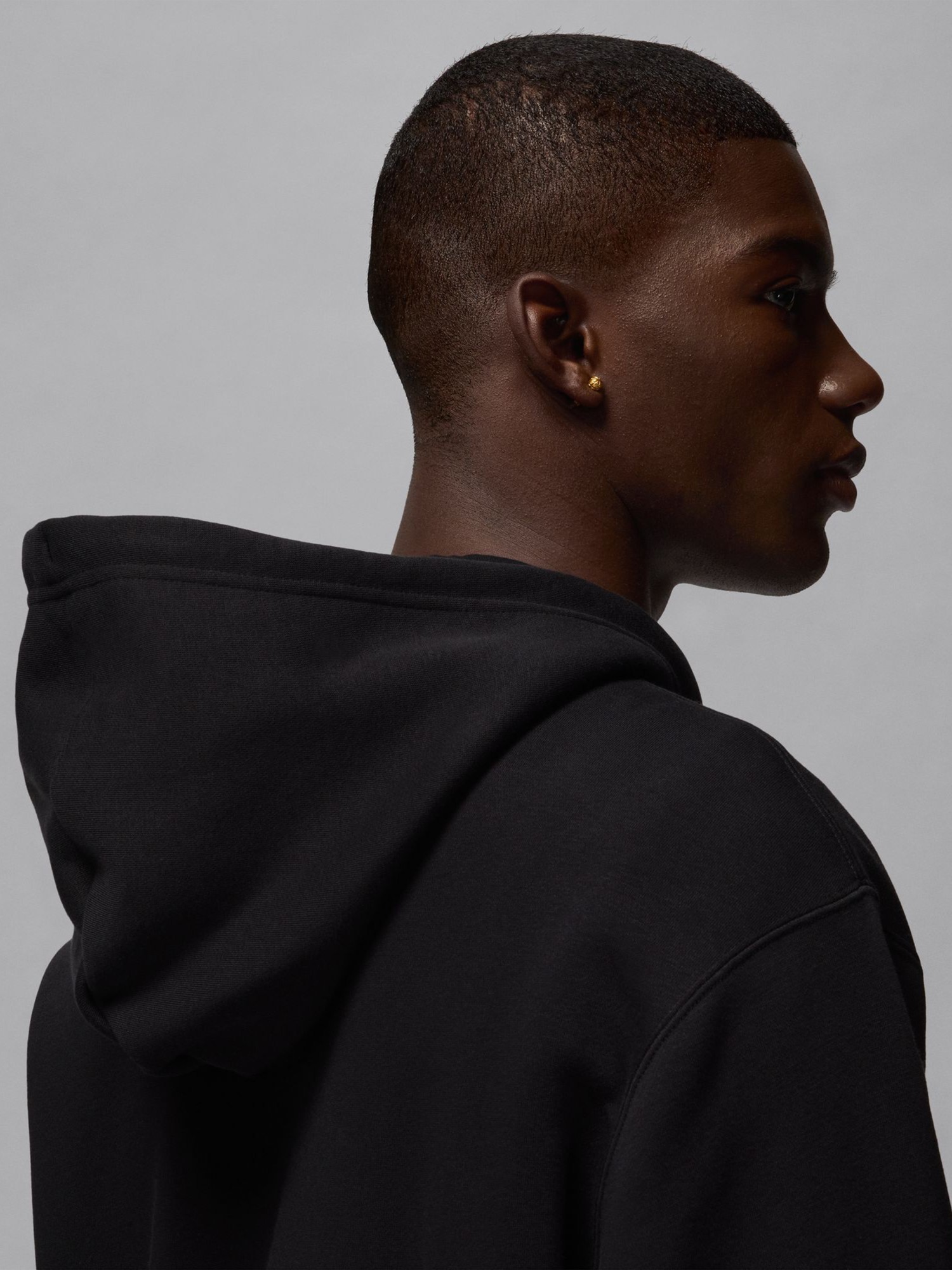 Толстовка мужская Nike M J JUMPMAN FLC PO черная FV7289-010 изображение 8