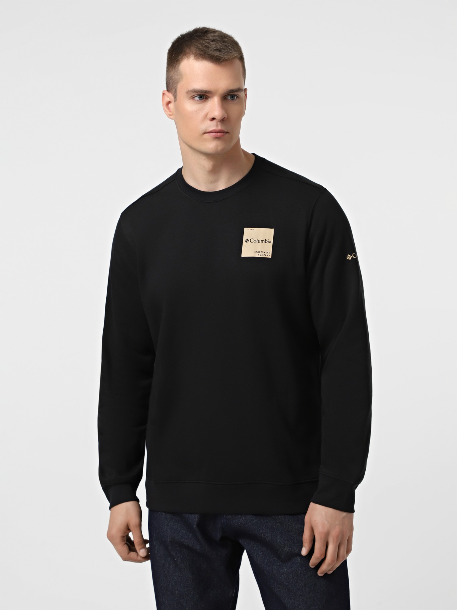 Толстовка мужская Columbia Beaumount™ Crew черная 2126391-007 изображение 3