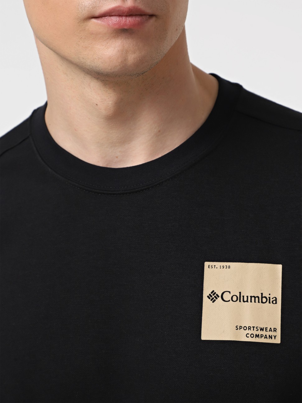 Толстовка чоловіча Columbia Beaumount™ Crew чорна 2126391-007 — фото 6