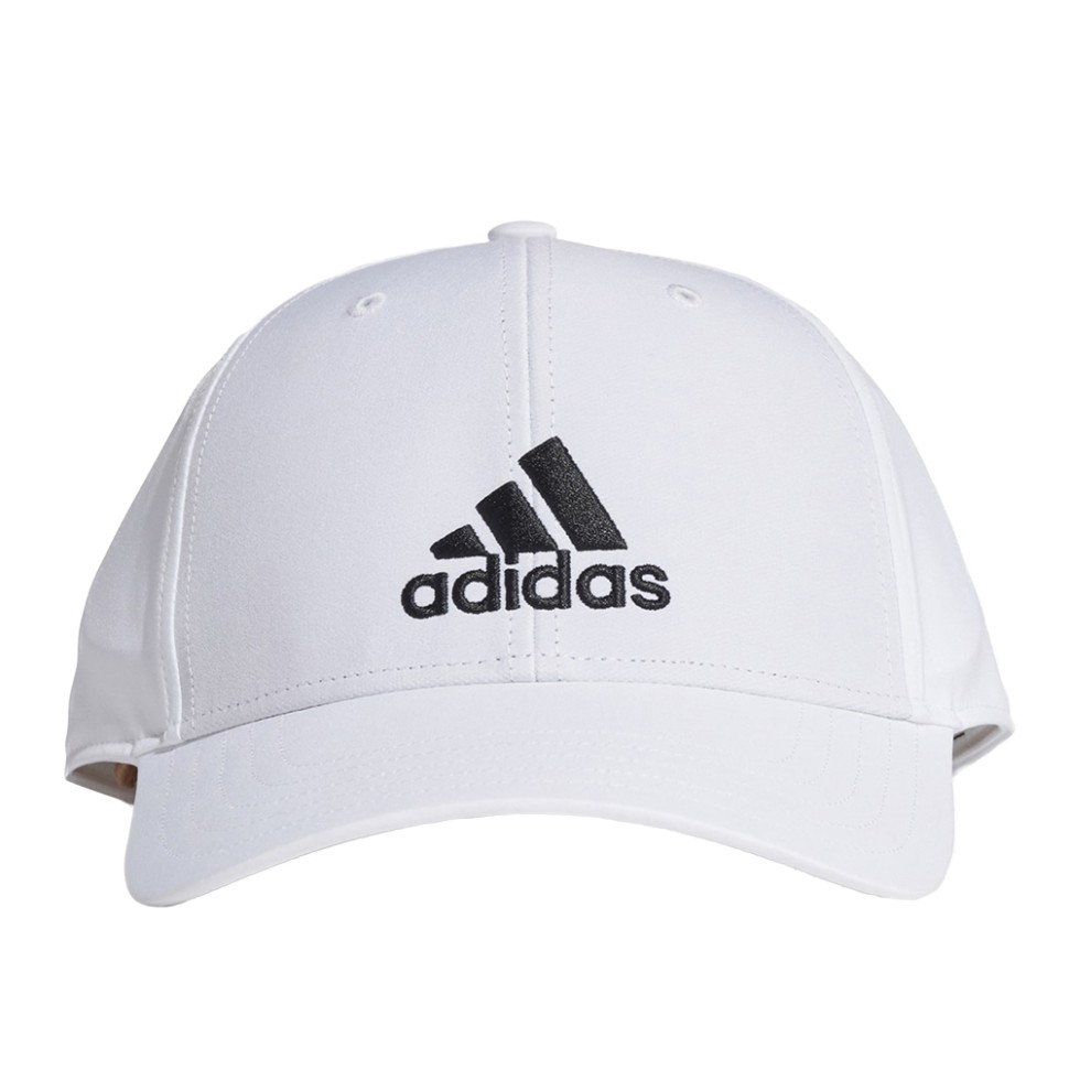 Бейсболка Adidas Bballcap Lt Emb белая GM6260