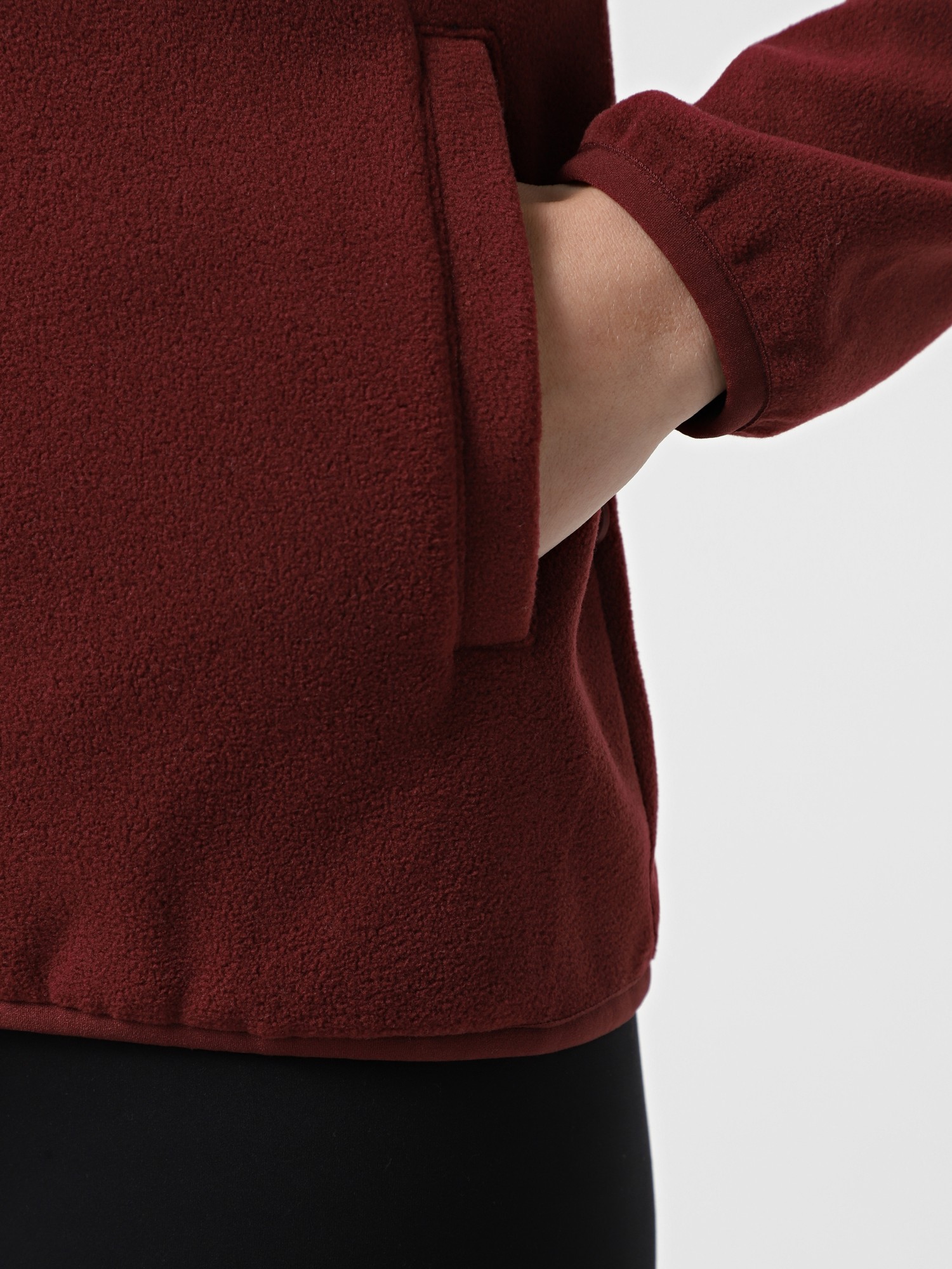 Толстовка женская Radder Elda бордовая 661926-670 изображение 4