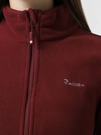 Толстовка женская Radder Elda бордовая 661926-670 изображение 5