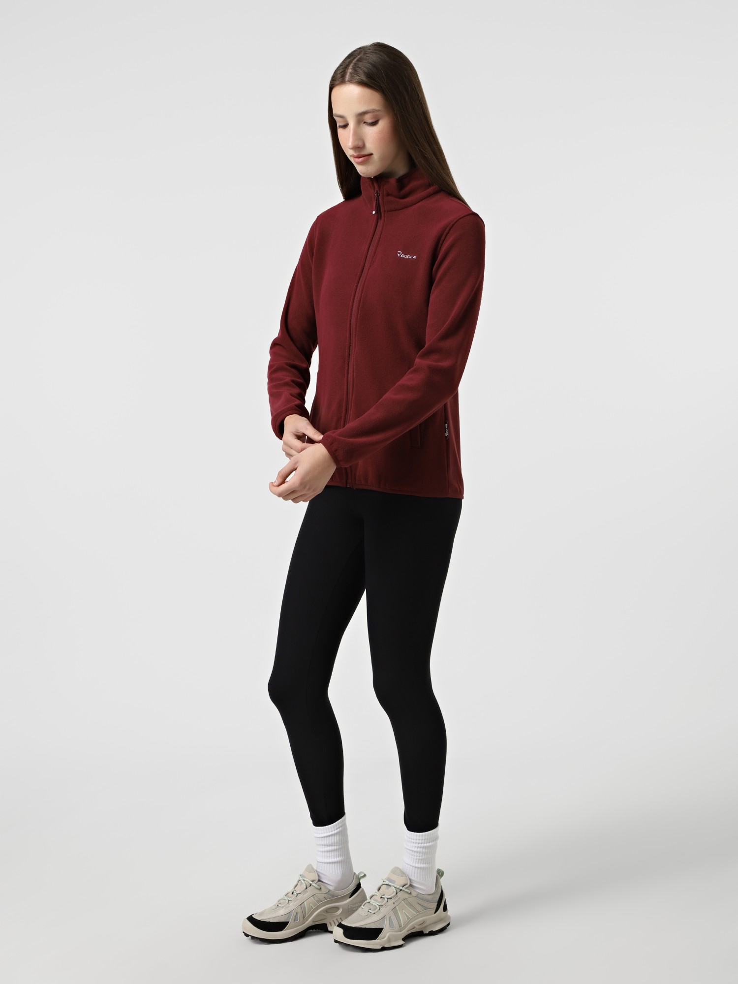 Толстовка женская Radder Elda бордовая 661926-670 изображение 6