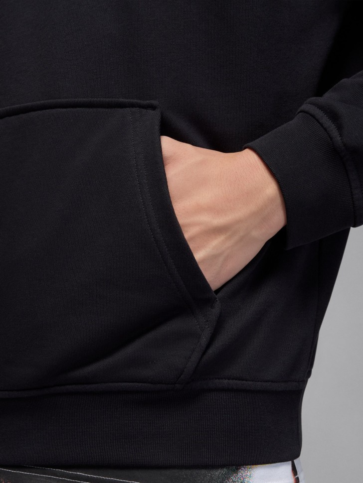 Толстовка чоловіча Nike M J SPRT CSVR GFX FLC PO чорна HQ8694-010 изображение 4