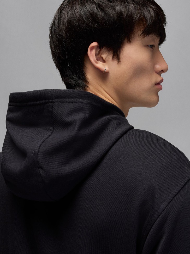 Толстовка чоловіча Nike M J SPRT CSVR GFX FLC PO чорна HQ8694-010 изображение 6