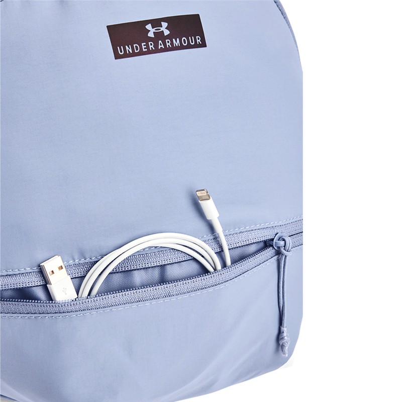 Рюкзак жіночий Under Armour Ua Midi 2.0 Backpack блакитний 1352128-420 — фото 3