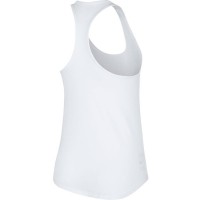 Майка женская Nike W NKCT TANK TOMBOY LOGO белая 889791-100 изображение 2