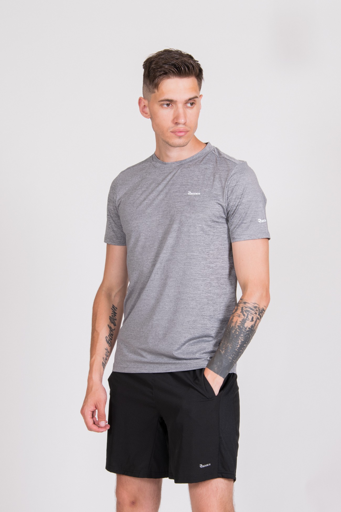 Футболка мужская Radder Arcas серая 122117-011   изображение 2
