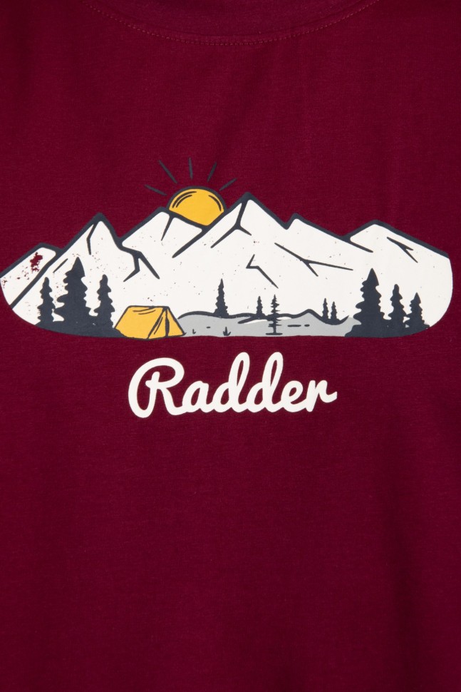 Футболка мужская Radder Libertas бордовая 442138-670 изображение 3