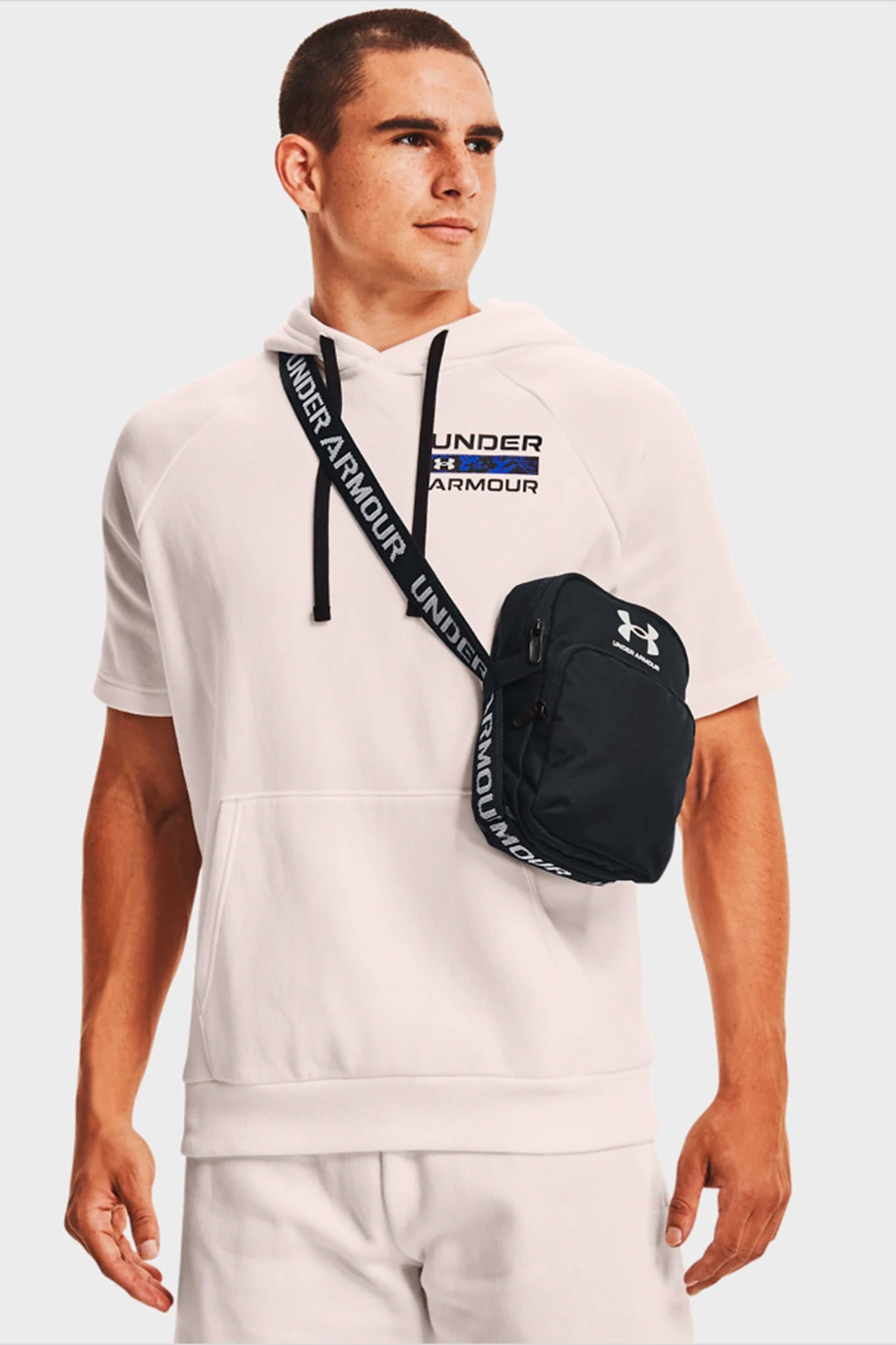 Сумка  Under Armour Ua Loudon Crossbody черная 1364192-001 изображение 7