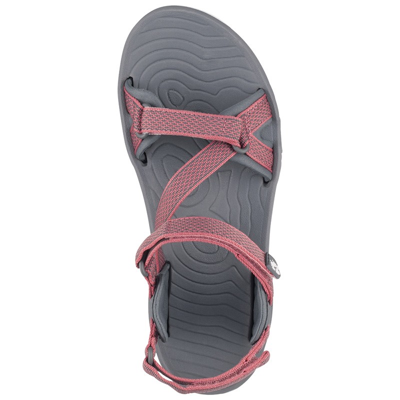 Сандалии женские Jack Wolfskin LAKEWOOD RIDE SANDAL W красные 4019041-2131 изображение 2
