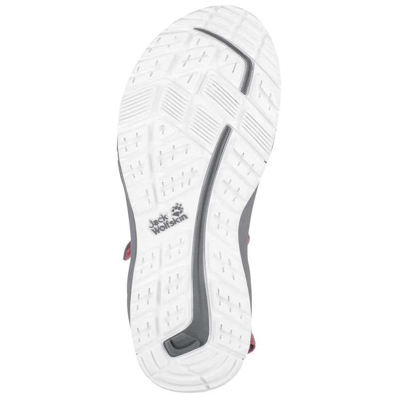 Сандалии женские Jack Wolfskin LAKEWOOD RIDE SANDAL W красные 4019041-2131 изображение 3