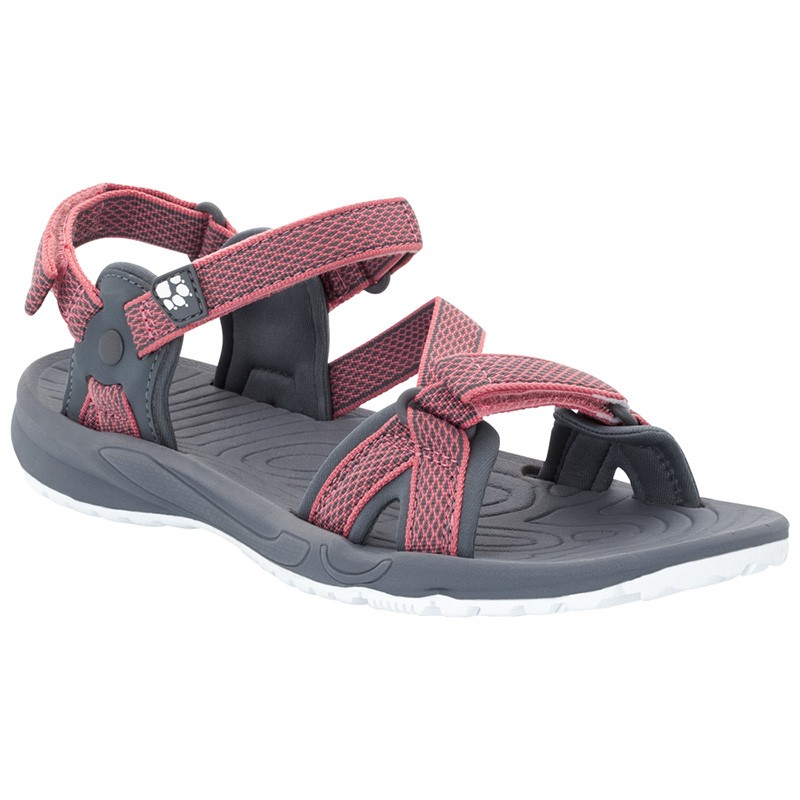 Сандалии женские Jack Wolfskin LAKEWOOD RIDE SANDAL W красные 4019041-2131 изображение 1