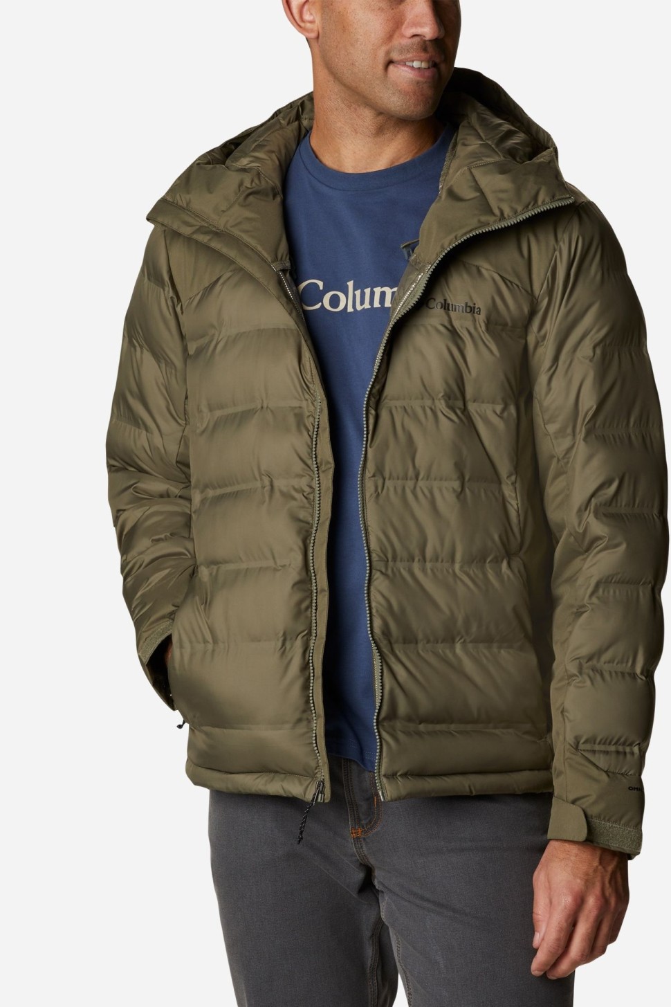Куртка чоловіча Columbia  PACIFIC GROVE™ JACKET зелена 1976801-397 — фото 4