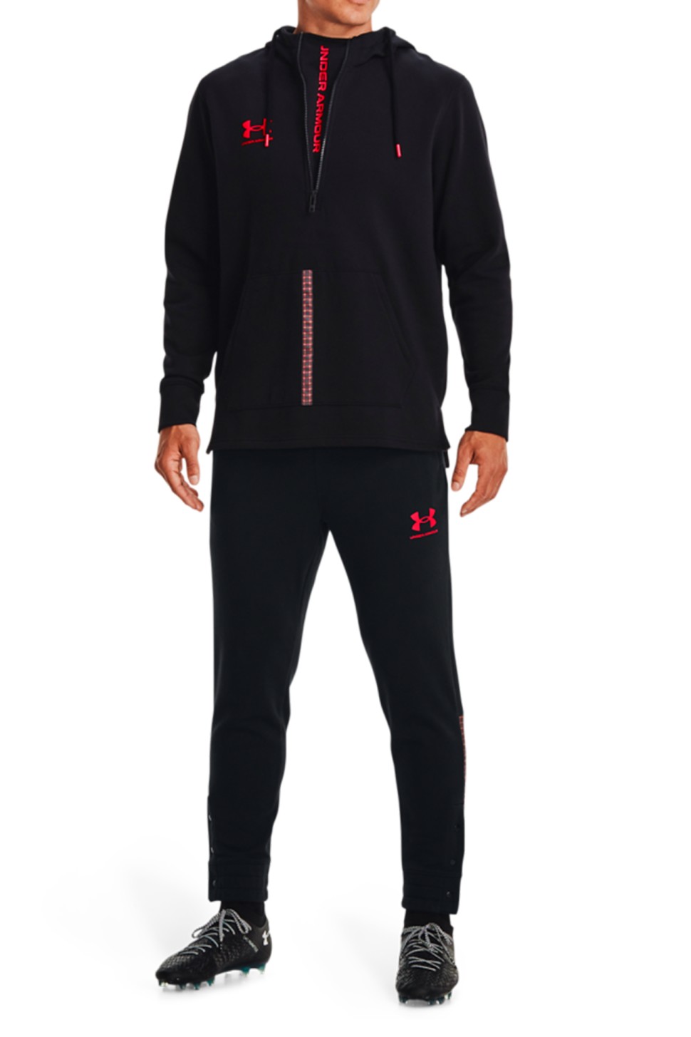 Чоловічі штани Under Armour UA Accelerate Jogger чорні 1373301-001 — фото 2