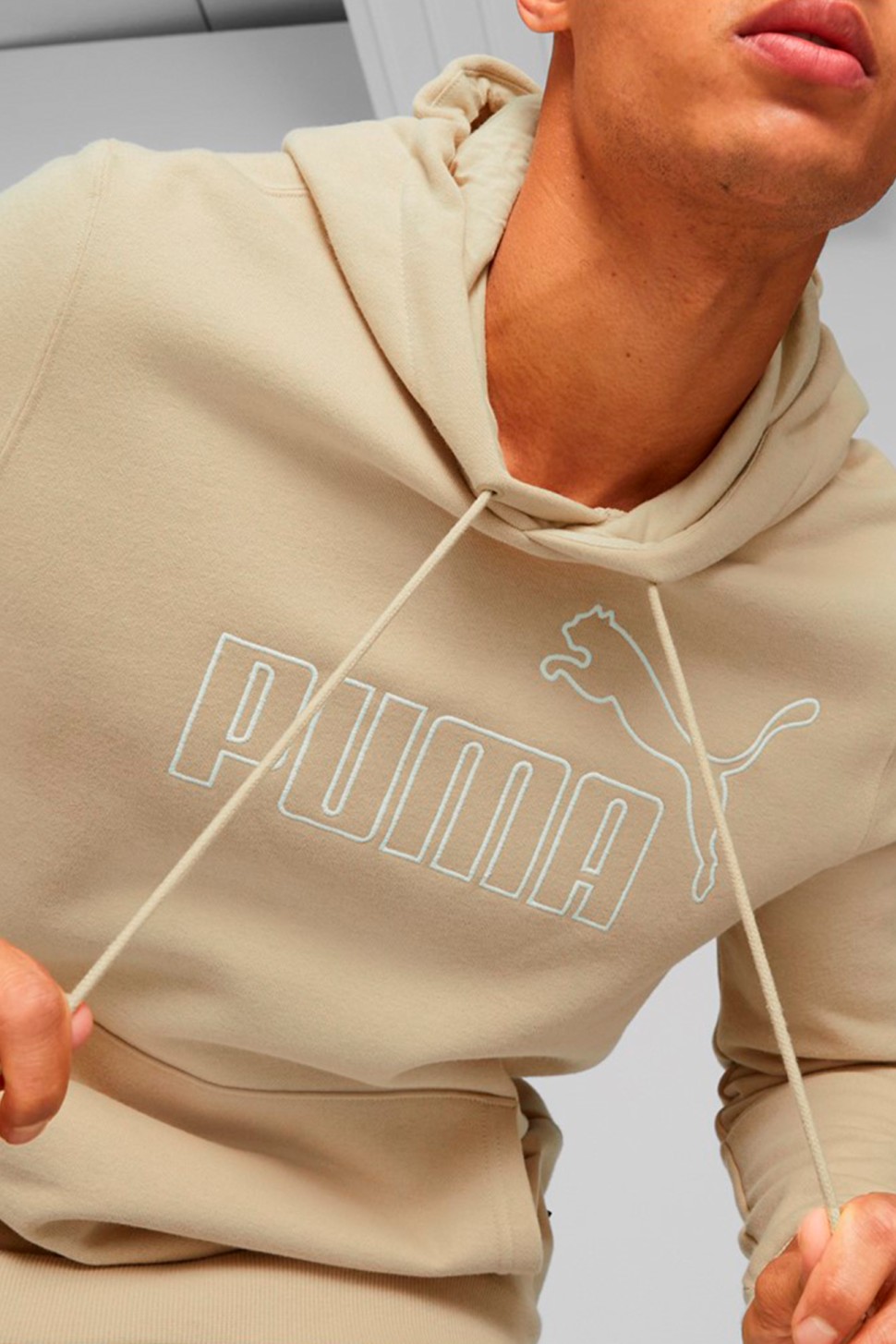 Толстовка чоловіча Puma ESS ELEVATED Hoodie синя 84988867 — фото 3