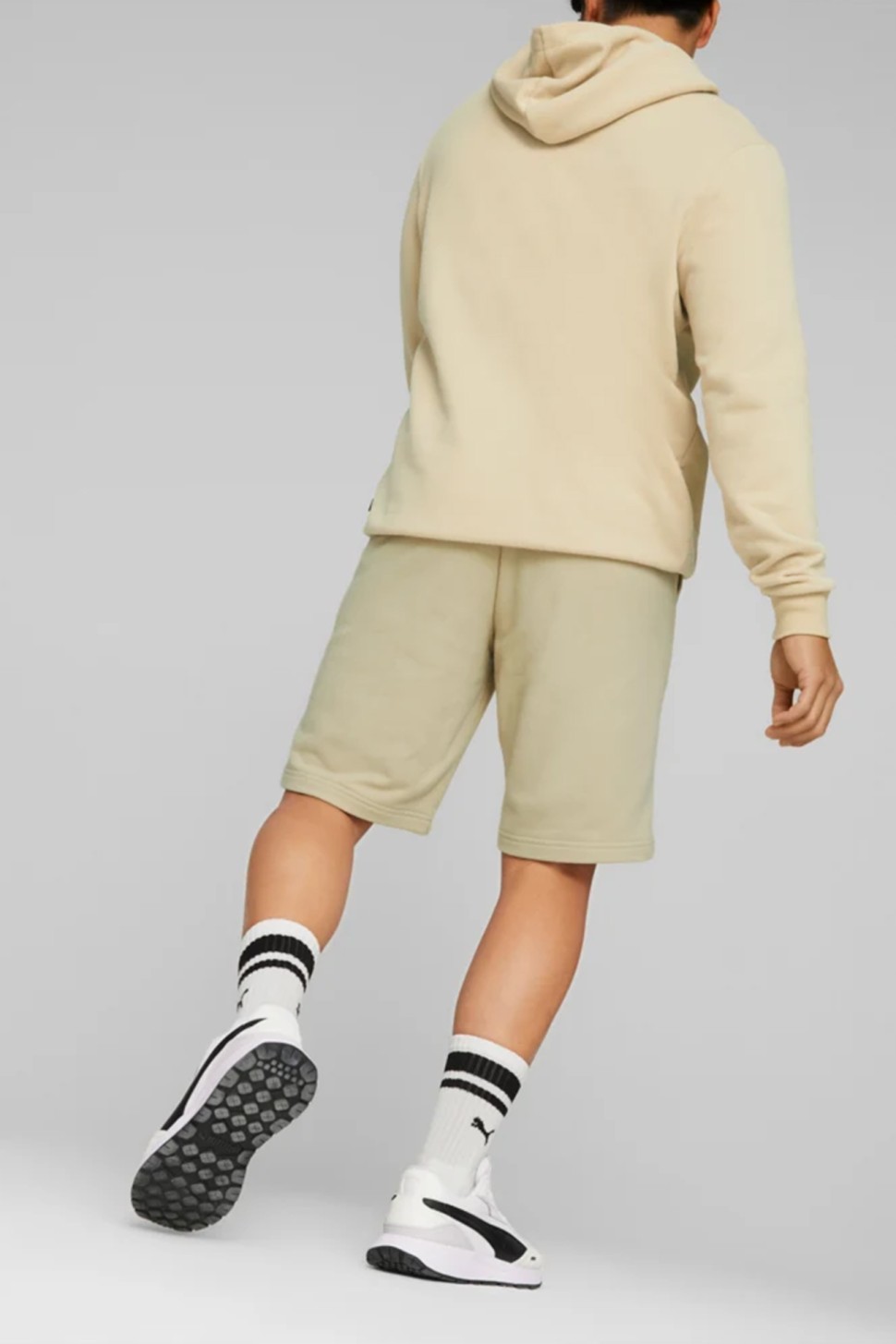 Шорти чоловічі Puma ESS ELEVATED Shorts бежеві 67517488 — фото 4