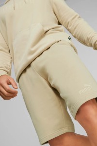 Шорти чоловічі Puma ESS ELEVATED Shorts бежеві 67517488 изображение 5