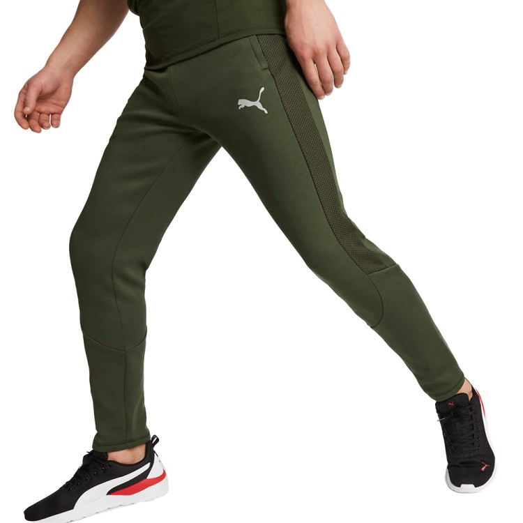 Брюки мужские Puma EVOSTRIPE Pants DK хаки 67593231 изображение 1