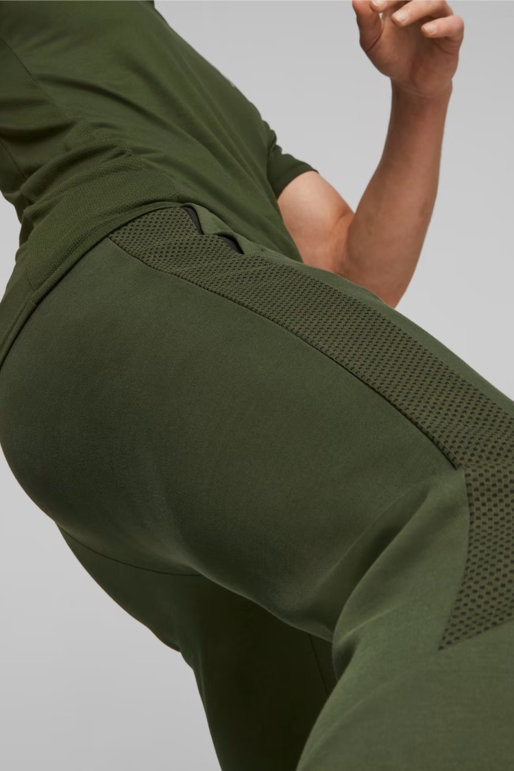 Брюки мужские Puma EVOSTRIPE Pants DK хаки 67593231 изображение 4