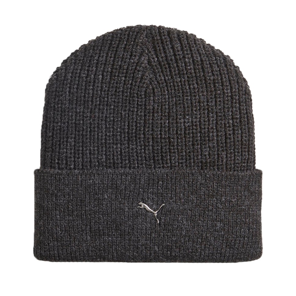 Шапка   Puma Metal Cat Beanie черная 02487401 изображение 1