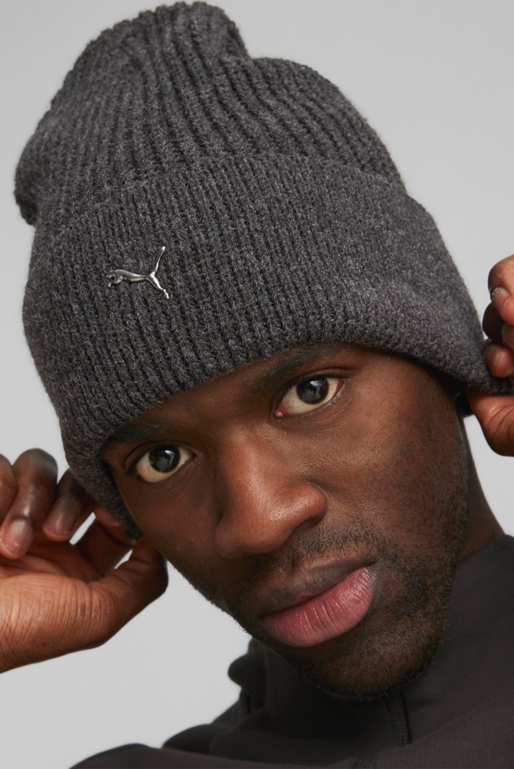 Шапка   Puma Metal Cat Beanie черная 02487401 изображение 4