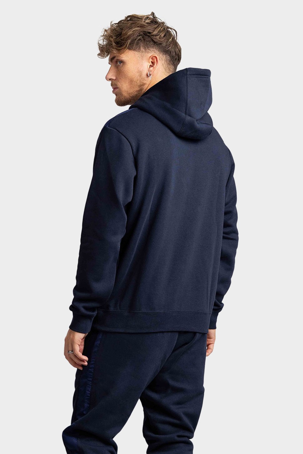 Толстовка чоловіча Nike M NSW SP FLC HOODIE BB синя FN0247-475 — фото 3