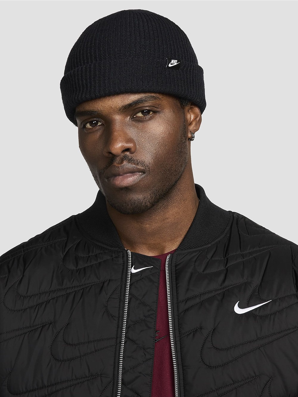 Шапка  Nike U NK TERRA BEANIE SC FUT365 L чорна HF0176-010 изображение 2