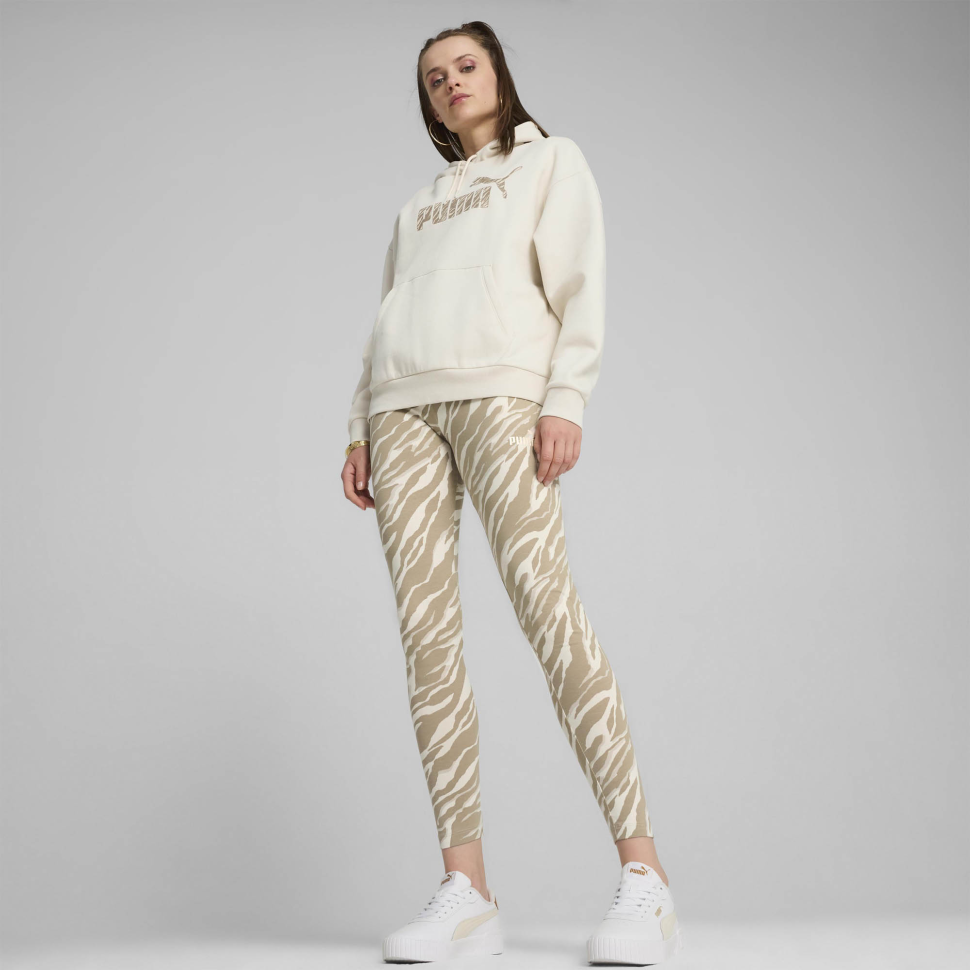 Толстовка жіноча Puma ESS+ ANIMAL Hoodie FL молочна 68149287 — фото 4