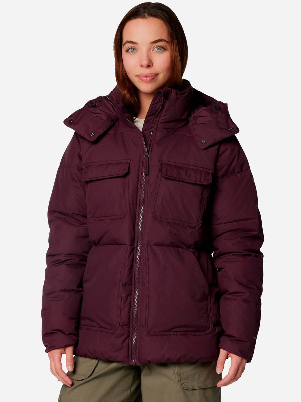 Куртка жіноча Columbia Longhorn Ridge™ Insulated Jacket бордова 2085521-607 — фото 2