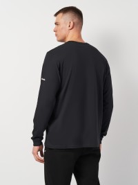 Футболка с длинным рукавом мужская Columbia Rockaway River™ Graphic LS Tee черная 2022191-009 изображение 3