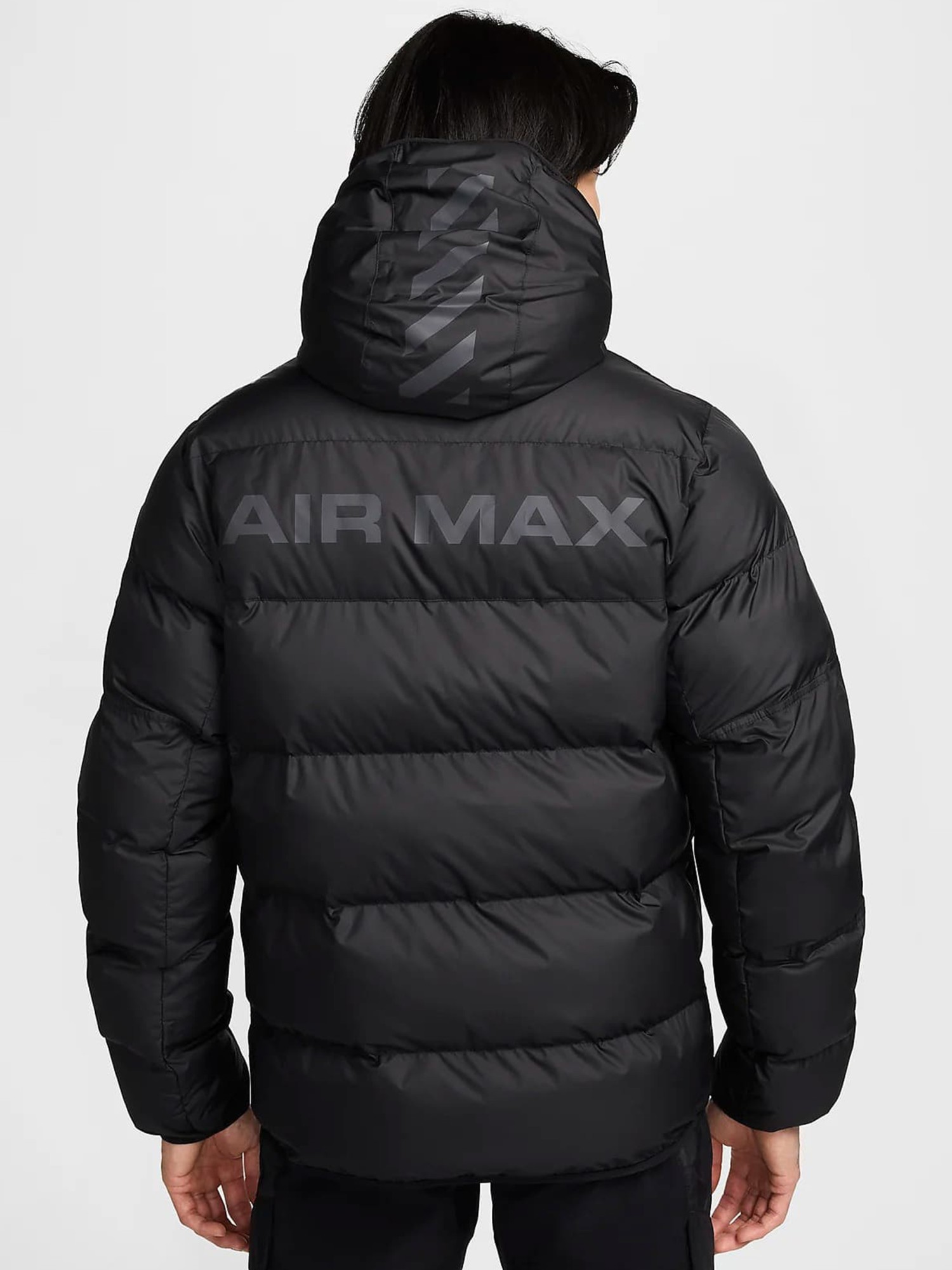 Куртка чоловіча Nike M NSW SF WR PL-FLD AIR MAX JKT чорна HF6603-010 изображение 3