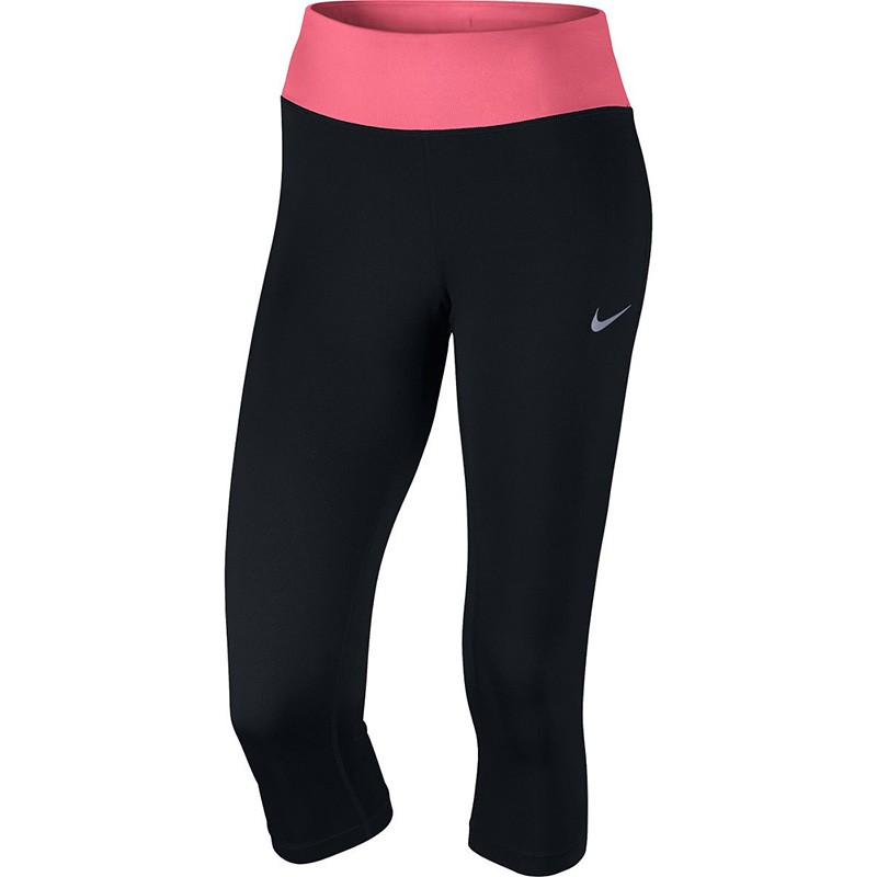 Леггинсы женские Nike W Nk Pwr Essntl Cpri Df черные 831652-013 — фото 1