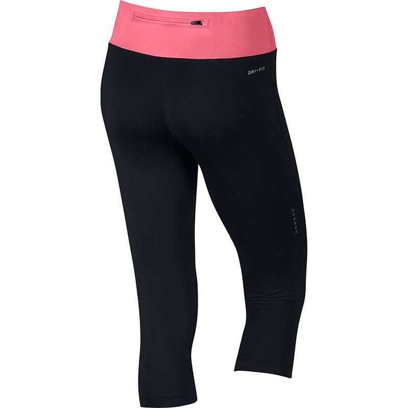 Леггинсы женские Nike W Nk Pwr Essntl Cpri Df черные 831652-013 — фото 2