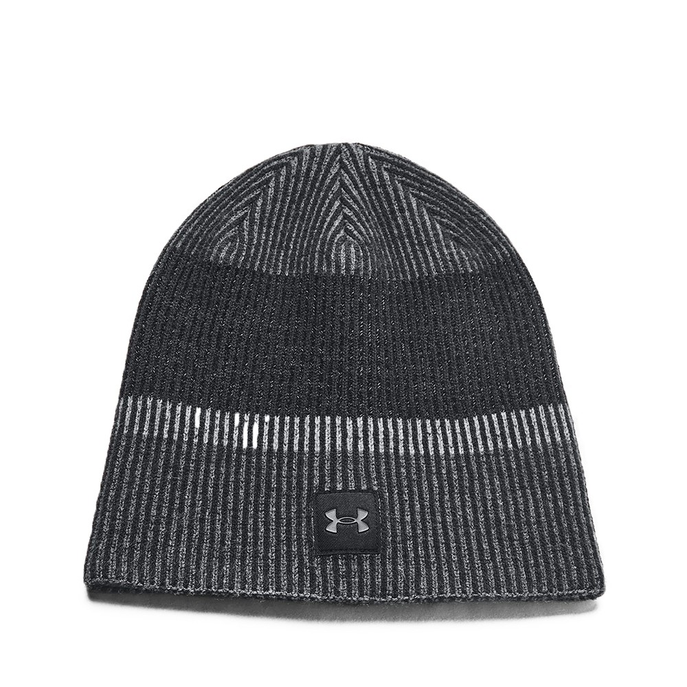 Шапка  Under Armour Launch Reflective Beanie черная 1386648-001
