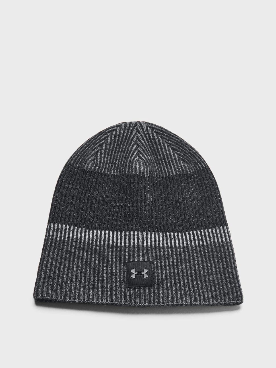 Шапка Under Armour Launch Reflective Beanie чорна 1386648-001 — фото 3