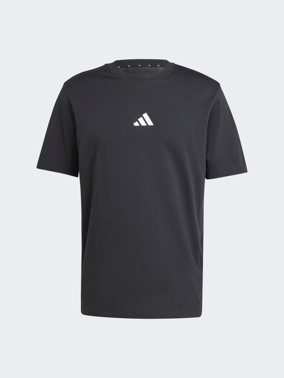 Футболка чоловіча Adidas M SL SJ T чорна JE9024 изображение 7