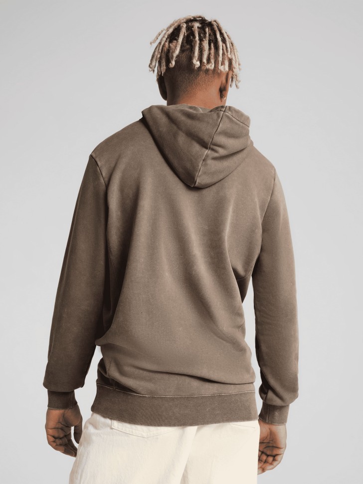 Толстовка мужская Puma PUMA CLASS Hoodie коричневая 68464193 изображение 3
