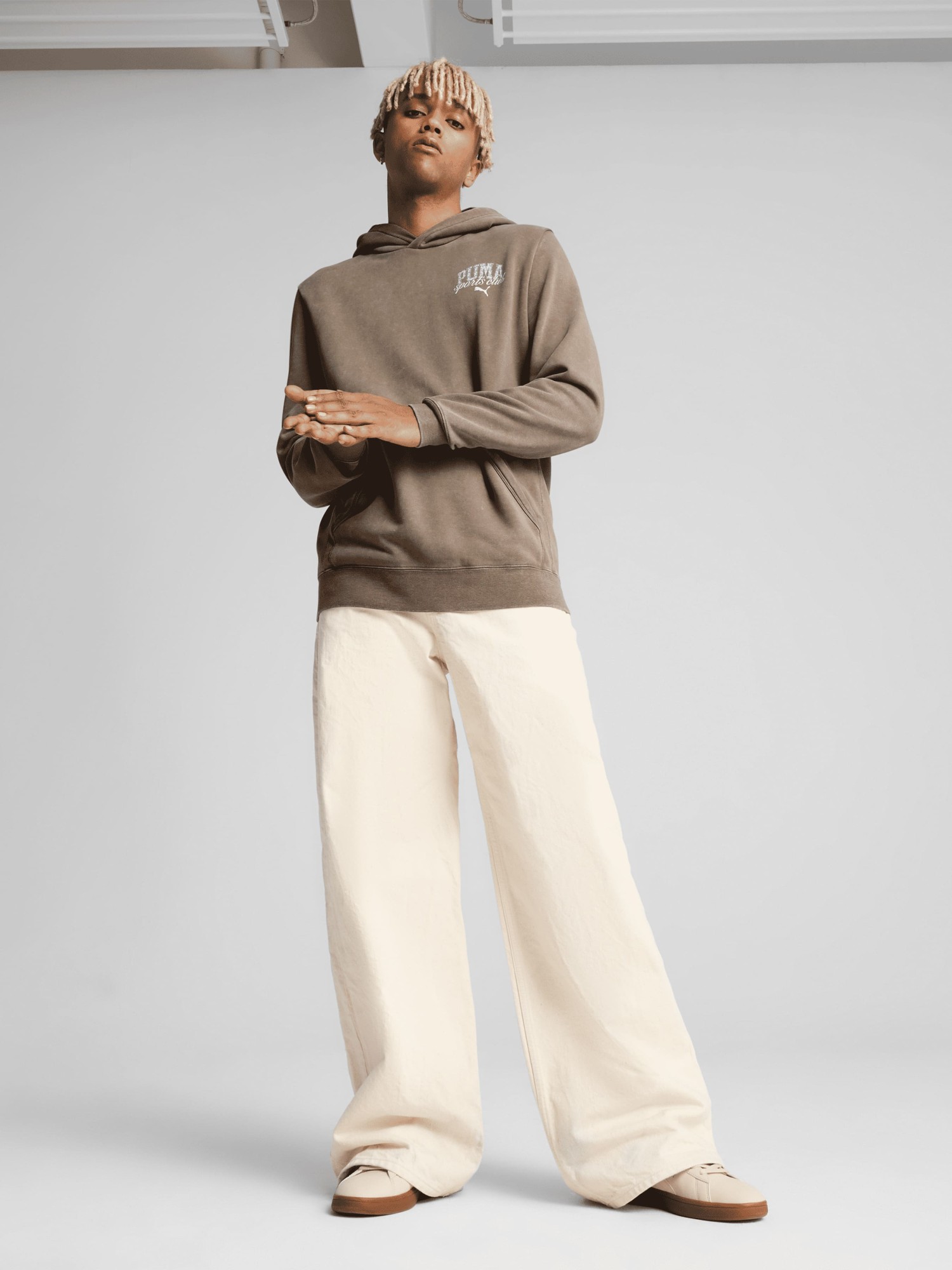 Толстовка чоловіча Puma PUMA CLASS Hoodie коричнева 68464193 изображение 6