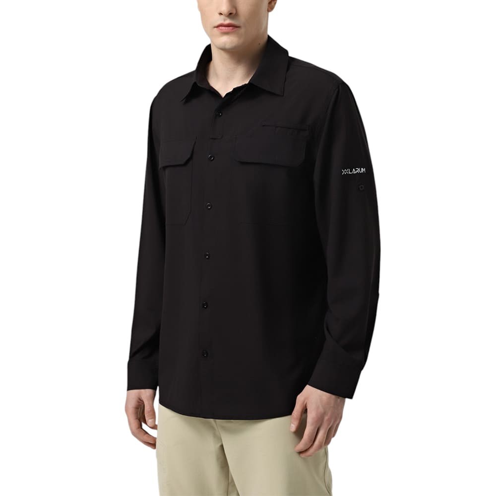 Рубашка мужская Larum Randle черная 162505-010