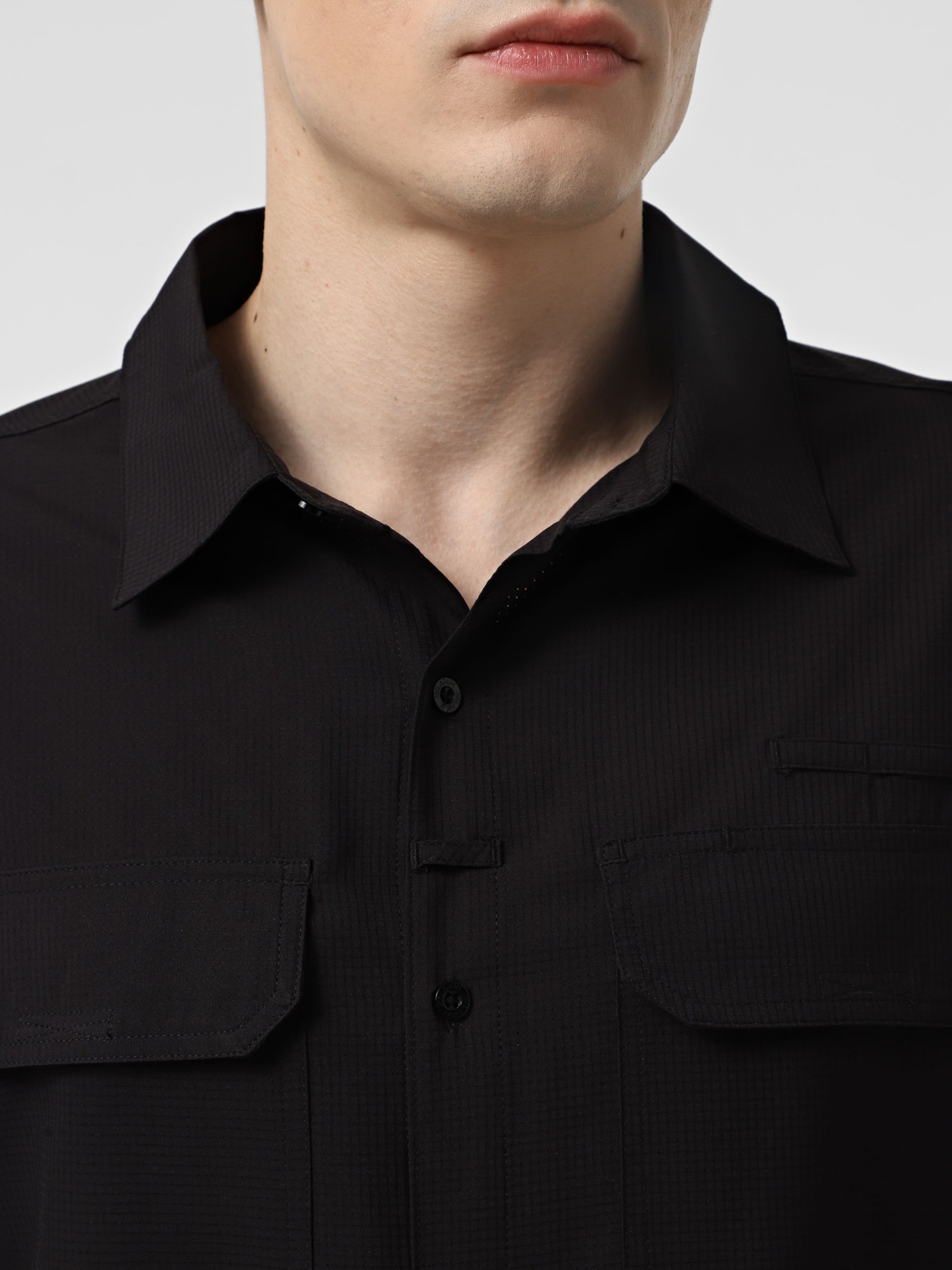 Рубашка мужская Larum Randle черная 162505-010 изображение 4