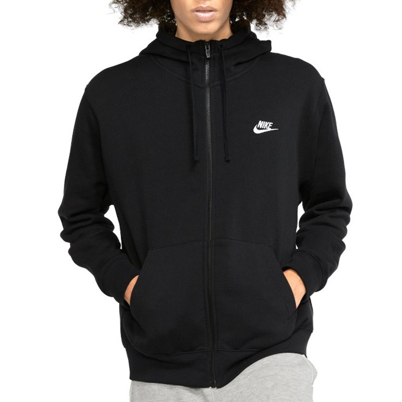 Толстовка мужская Nike Nike Sportswear Club Fleece черная BV2645-010 изображение 3