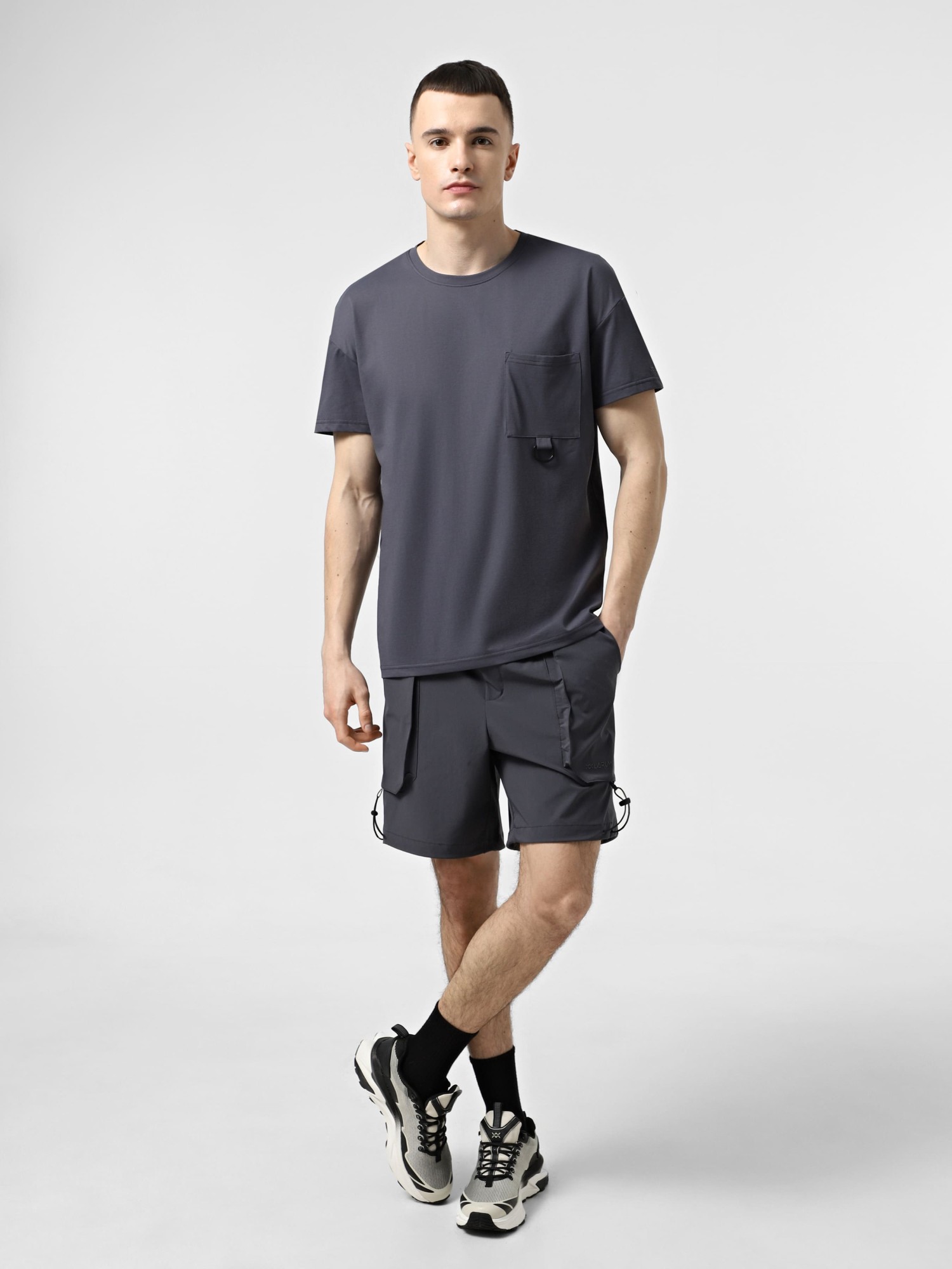 Шорти чоловічі Larum Everett темно-сірі 172521-020 изображение 6