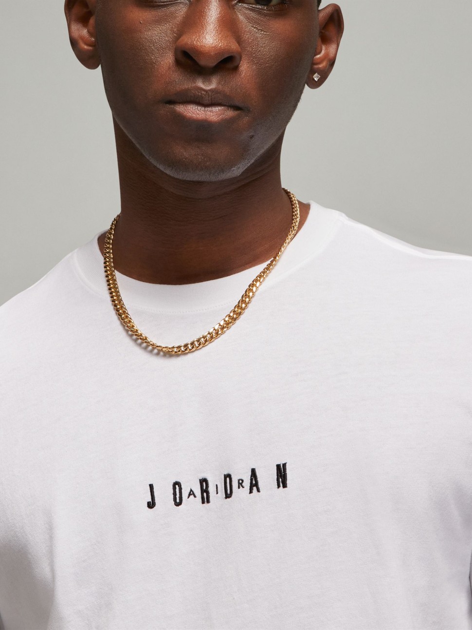 Футболка мужская Nike M J EMB JORDAN AIR CREW белая DM3182-100 — фото 4