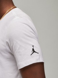 Футболка мужская Nike M J EMB JORDAN AIR CREW белая DM3182-100 изображение 5