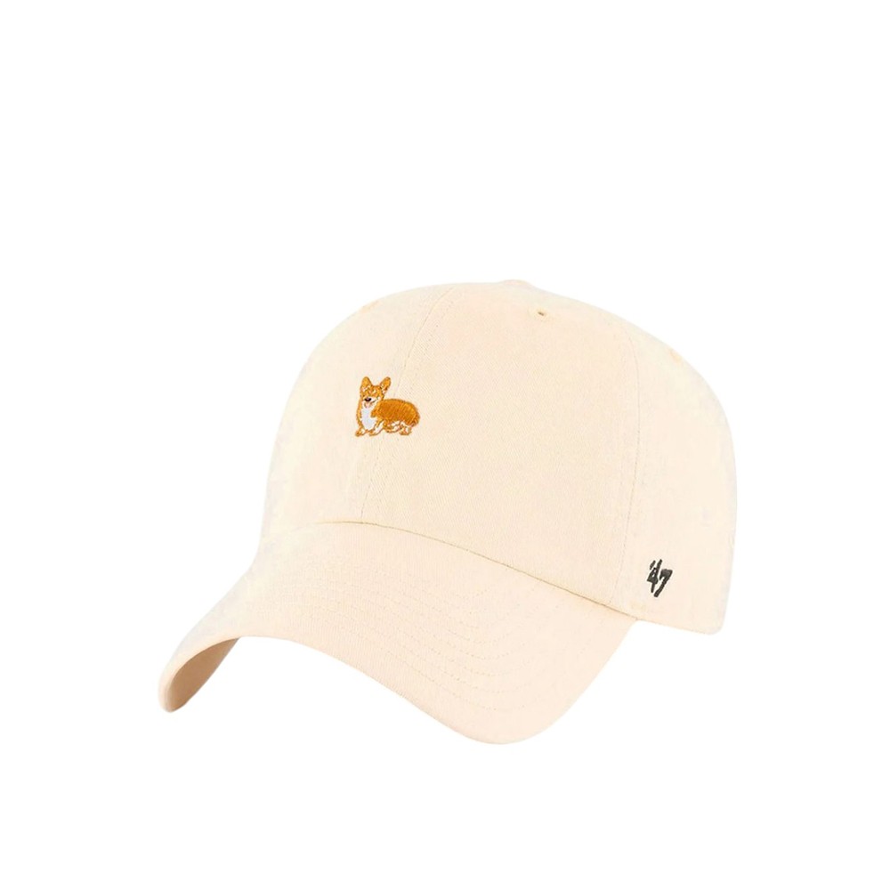 Кепка унисекс 47 Brand DOG BASE RUNNER ICON бежевая BSRIC1411GWS-NTH