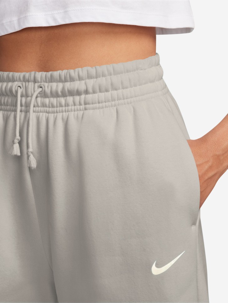 Штани жіночі Nike W NSW PHNX FLC HR OS PANT 2 сірі FZ5996-009 изображение 4