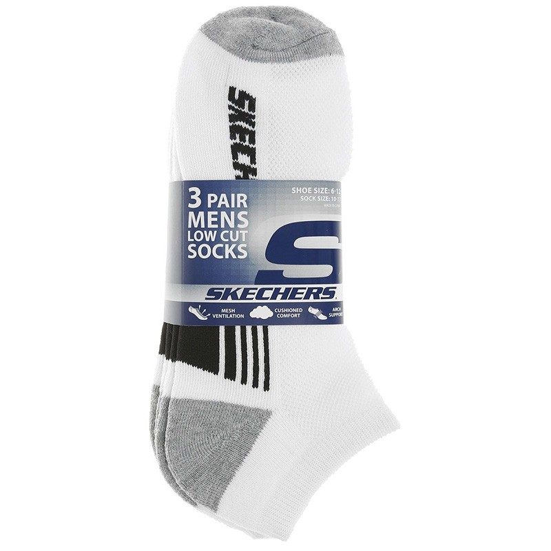 Носки Skechers белые S105440-100 изображение 1