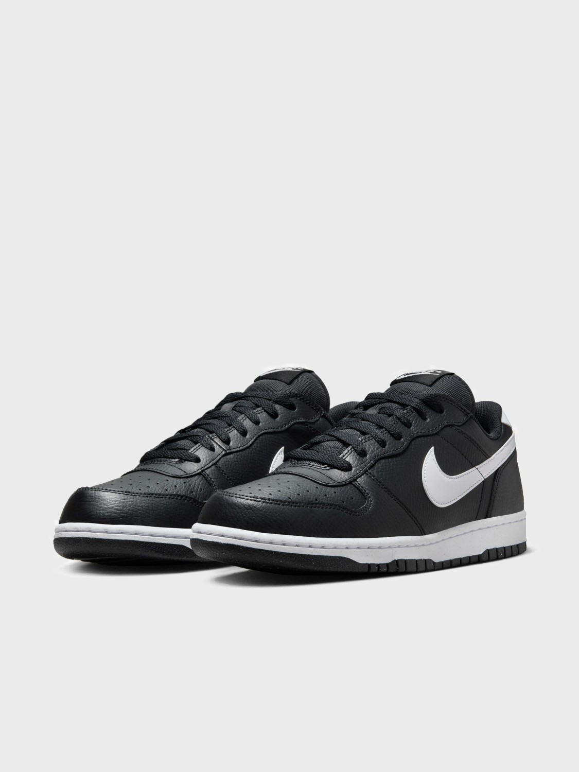 Кроссовки мужские Nike BIG LOW черные 355152-016 изображение 4