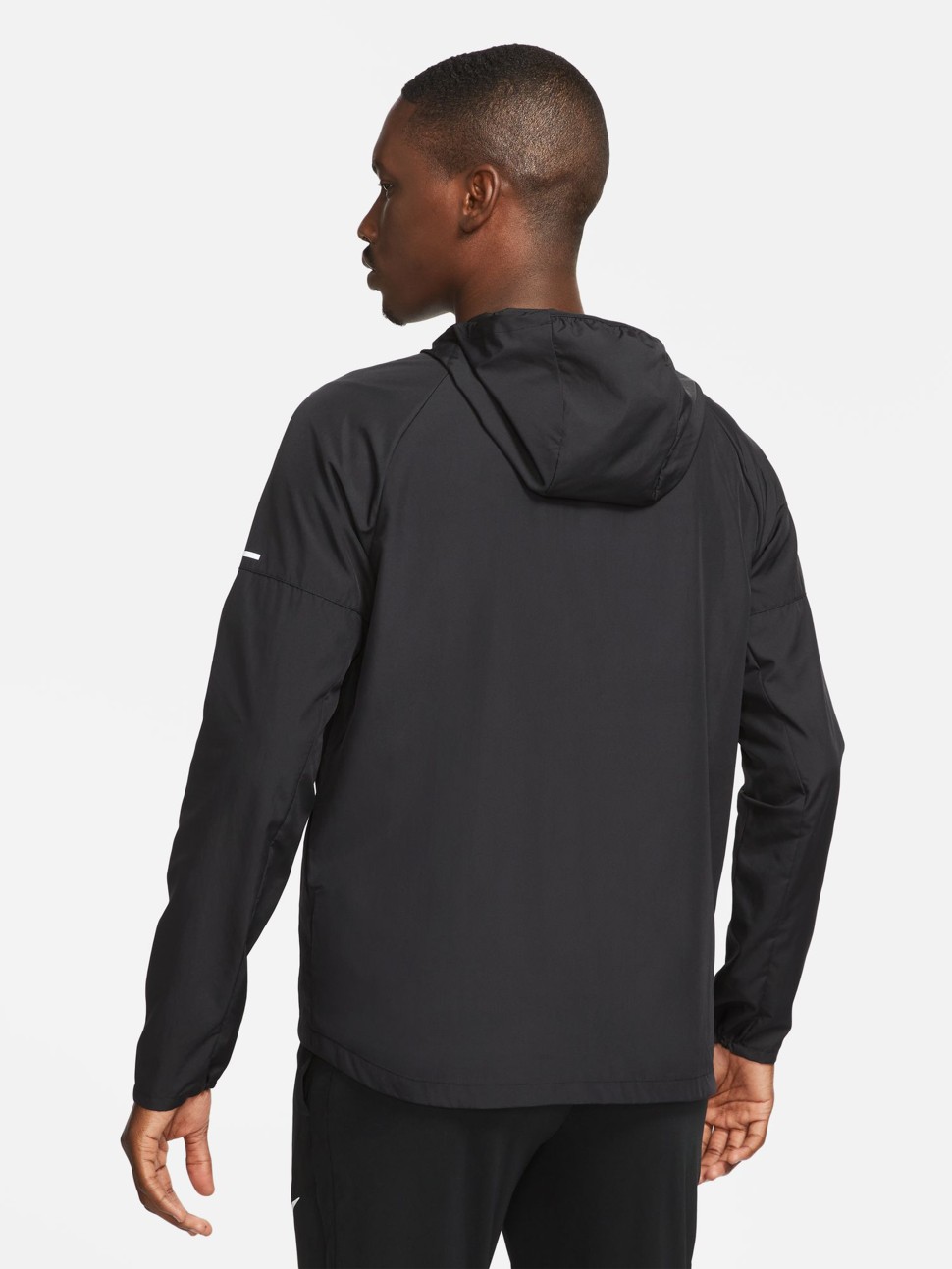 Вітрівка чоловіча Nike M NK RPL MILER JKT чорна DD4746-010 — фото 3